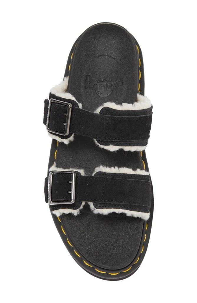 Dr. Martens Myles Faux Shearling Lined Slide Sandal 4