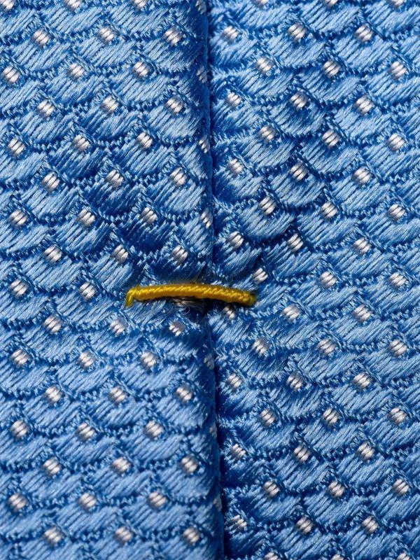 Eton Geometric Silk Tie 3