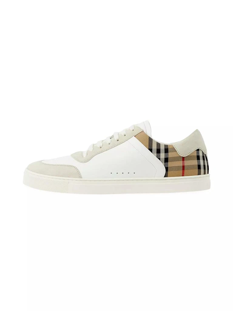Burberry Stevie Check Low-Top Sneakers 4