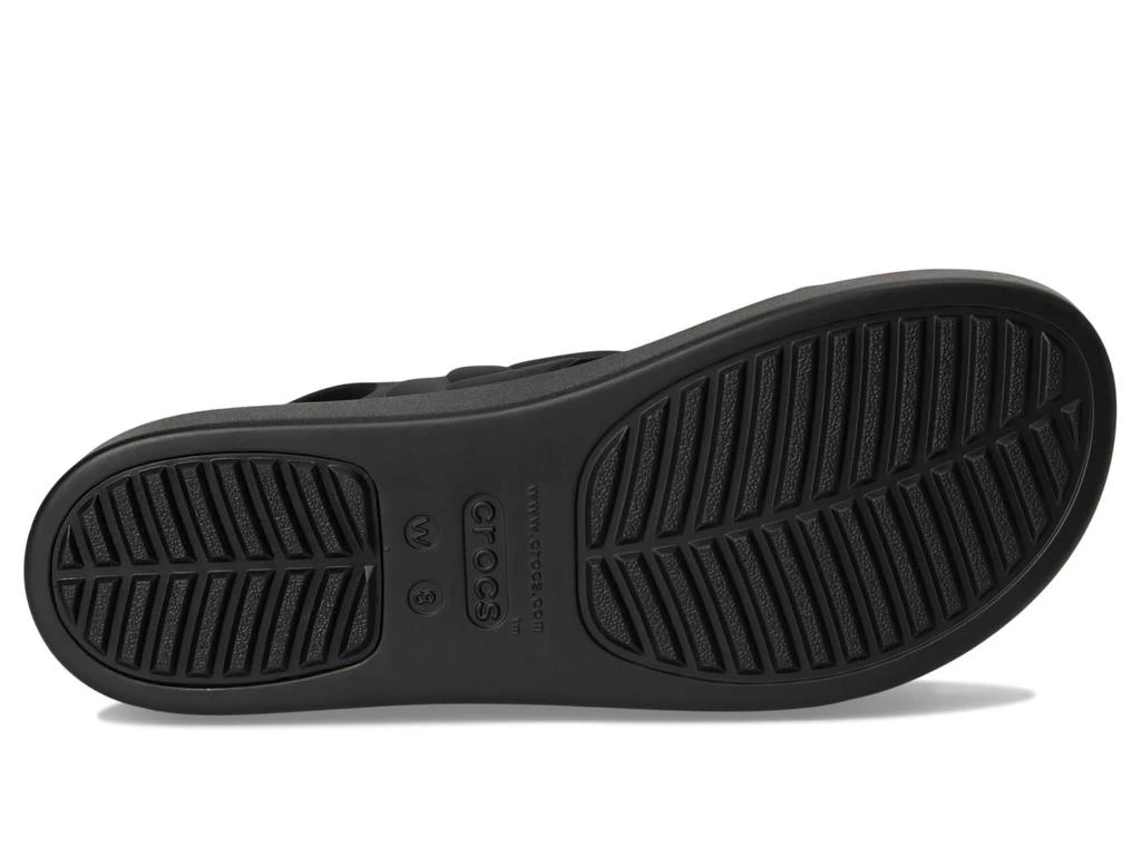 Crocs Brooklyn Woven Low Wedges Platform Sandals 3