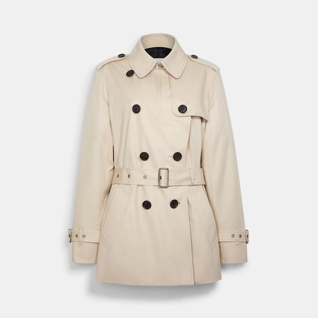 Coach Coach Outlet Solid Short Trench 2