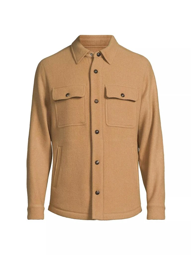 Ralph Lauren Cashmere-Wool Shirt Jacket 1