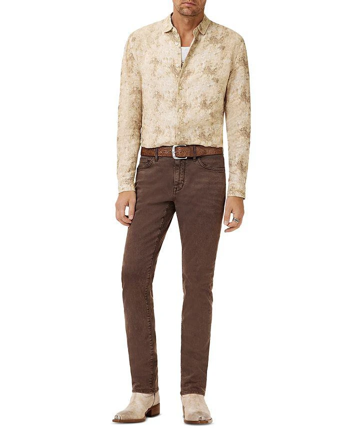 John Varvatos Luca Regular Fit Linen Shirt 2