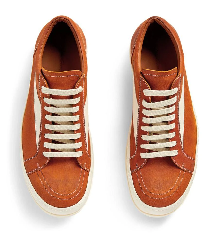 Rick Owens Leather Low-Top Sneakers 2