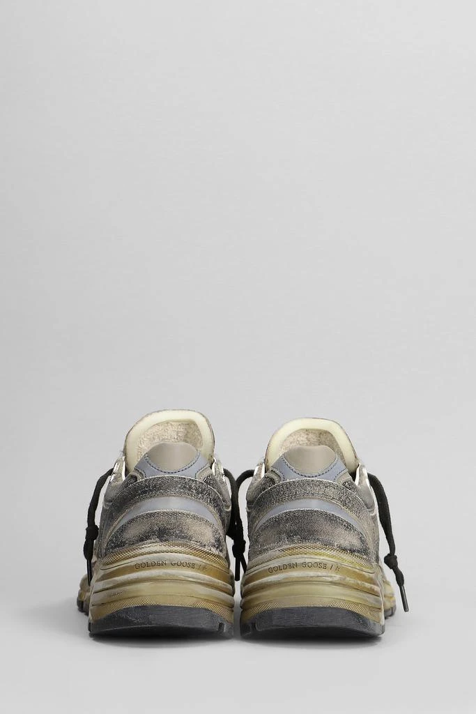 Golden Goose Running Sneakers In Black Suede 4