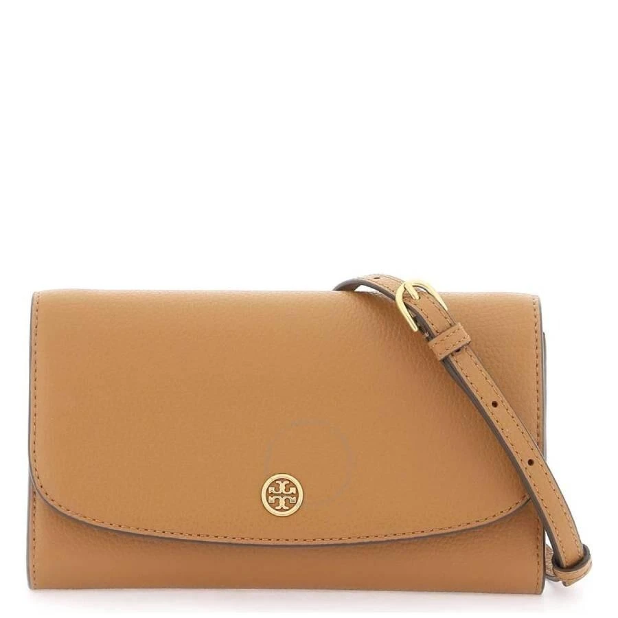 Tory Burch Pebbled Leather Robinson Chain Wallet 1