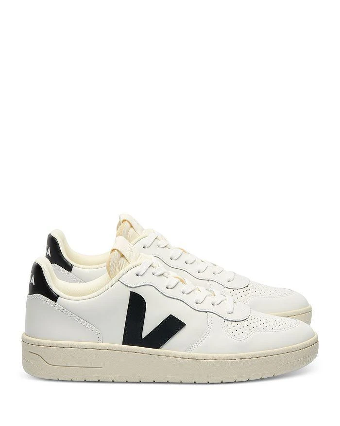 Veja Men's V-10 Low Top Mesh and Suede Sneakers 3