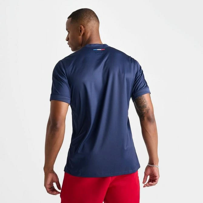 NIKE Men's Nike Paris Saint-Germain 2024-25 Stadium Home Dri-FIT Replica Soccer Jersey 4
