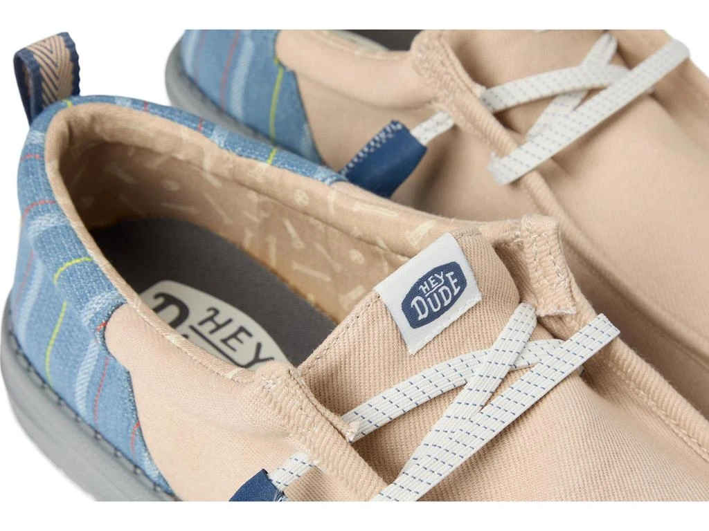 Hey Dude Wally Funk Striped Denim 6