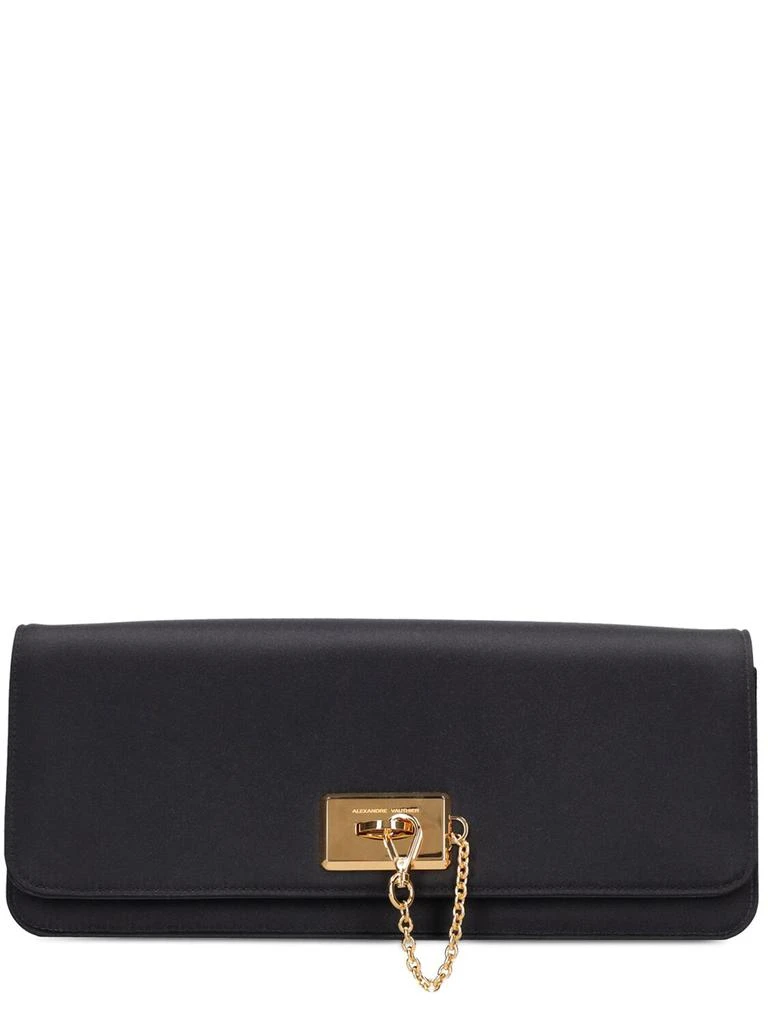 Alexandre Vauthier Tech Satin Clutch 1