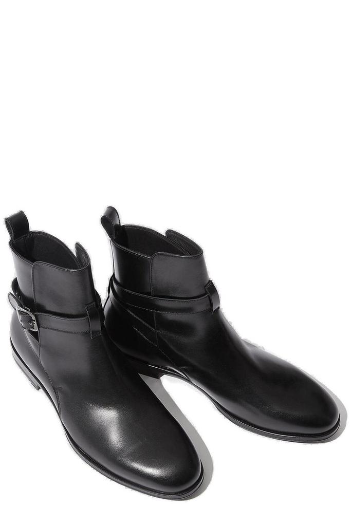 Scarosso Scarosso Lara Round-Toe Ankle Boots