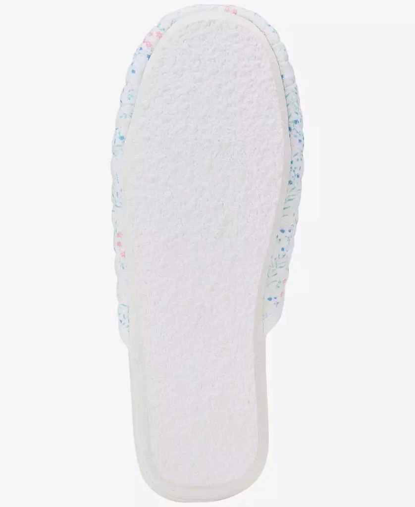 Charter Club Women's Leafy Floral Quilted Slippers, Exclusively at Macy's 3