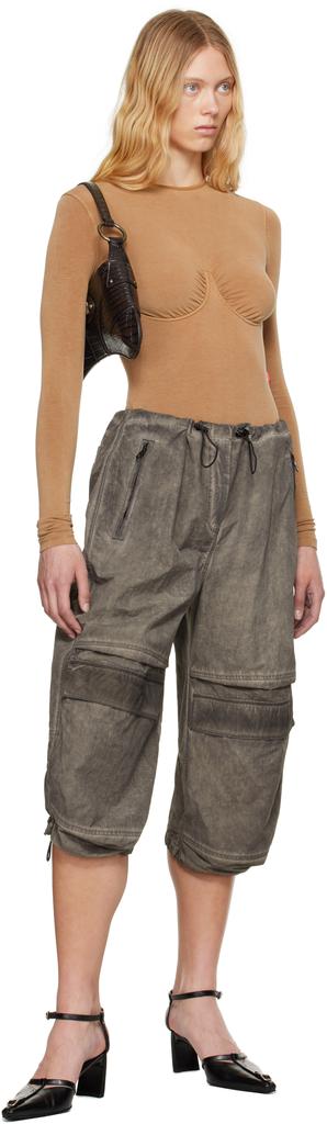 Gray P-Dayetz-Short-Fem-Q3 Trousers – On Sale Now with Up to 10