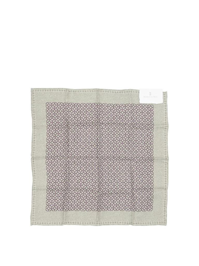 Brunello Cucinelli Brunello Cucinelli Silk Pocket Clutch 1