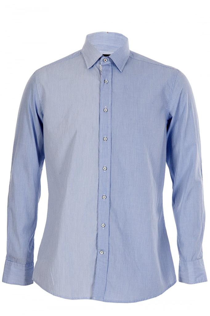 Hackett Micro Design Sky Blue Shirt