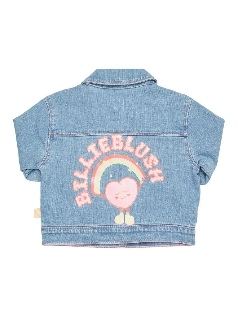 BILLIEBLUSH Printed Cotton Denim Jacket 2