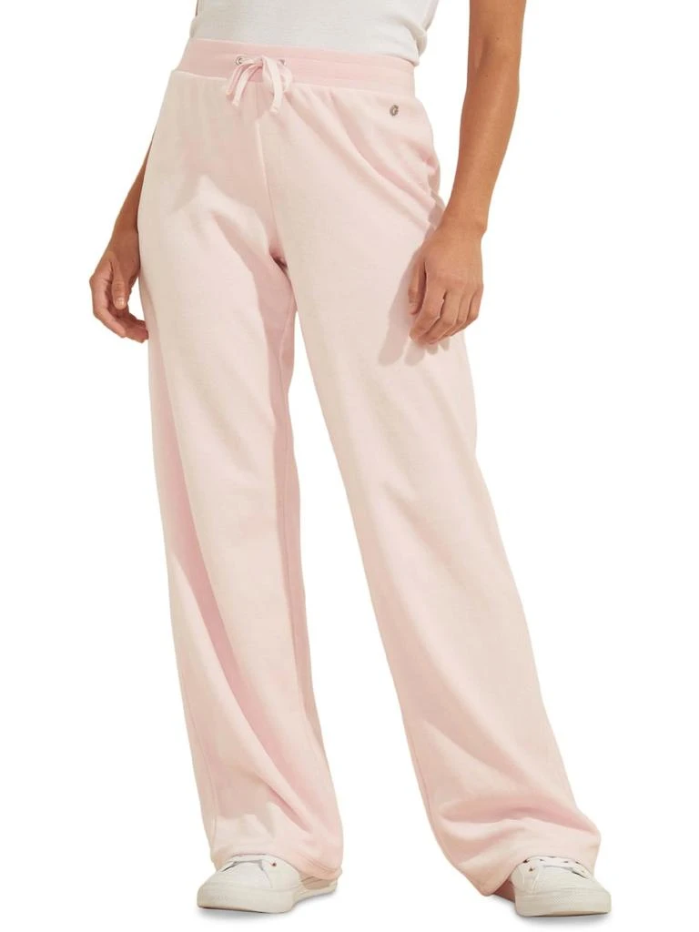 GUESS Juniors G-Charm Womens Relaxed Logo Sweatpants 1
