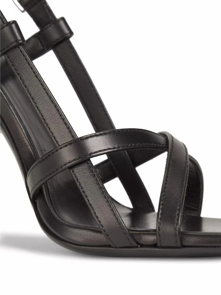 Versace Medusa 95MM Leather Slingback Sandals 5
