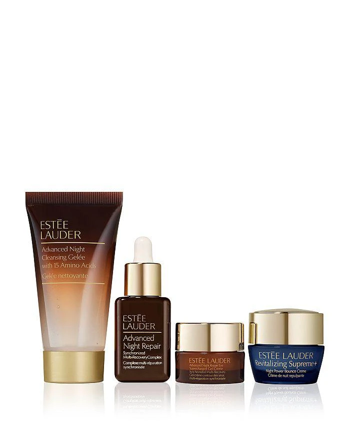 Estée Lauder Unwrap Your Glow Advanced Night Repair Skincare Starter Gift Set ($98 value) 4