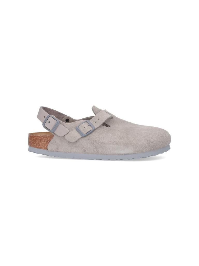 Birkenstock Stone grey suede Tokyo slipper - Sandals