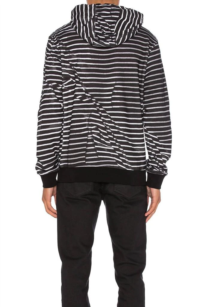 Mcq Alexander Mcqueen Mens Clean Hoodie In Black/white 3