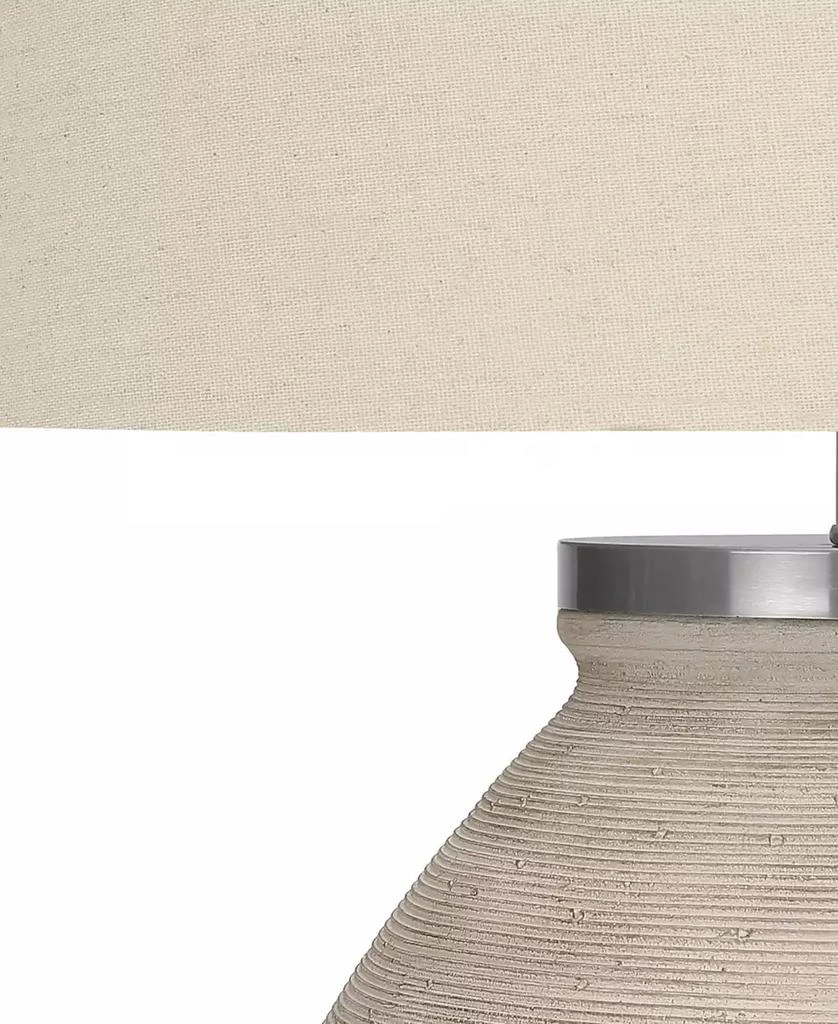 Monarch Specialties Lighting 25" Linen Table Lamp 6