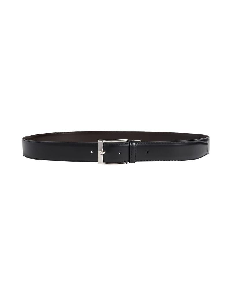 Ernest W. Baker Black Rose Buckle Belt - Belts - BeyondStyle