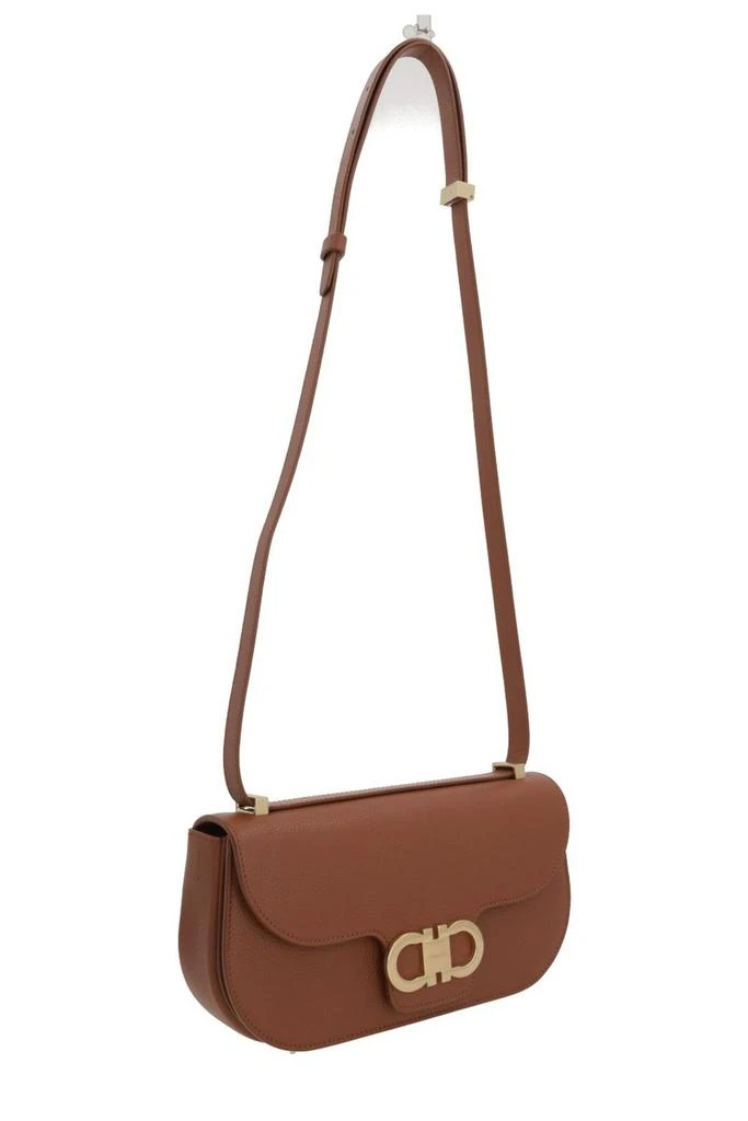Salvatore Ferragamo Ferragamo Double Gancini Mini Crossbody Bag 3