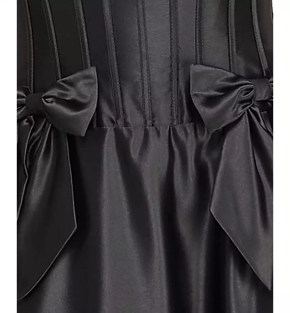 B Darlin Juniors' Bow Detail Strapless Gown - Black - Size 13/14