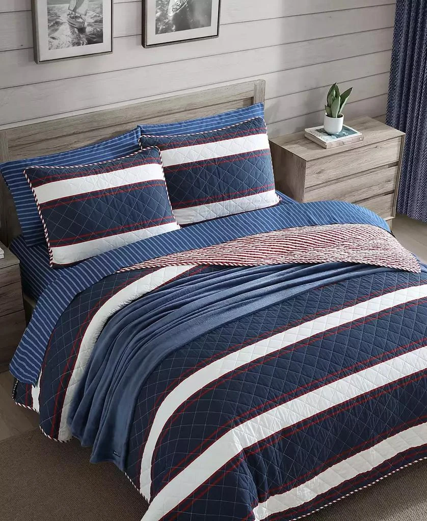 Nautica Wesley Reversible 2 Piece Quilt Set 3