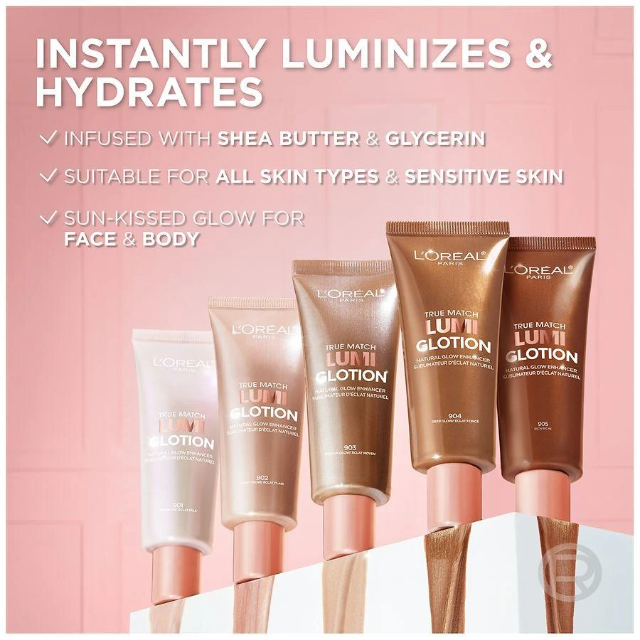 L'Oreal Paris Glotion, Natural Glow Enhancer, Illuminator Highlighter Bronzing Drops 5