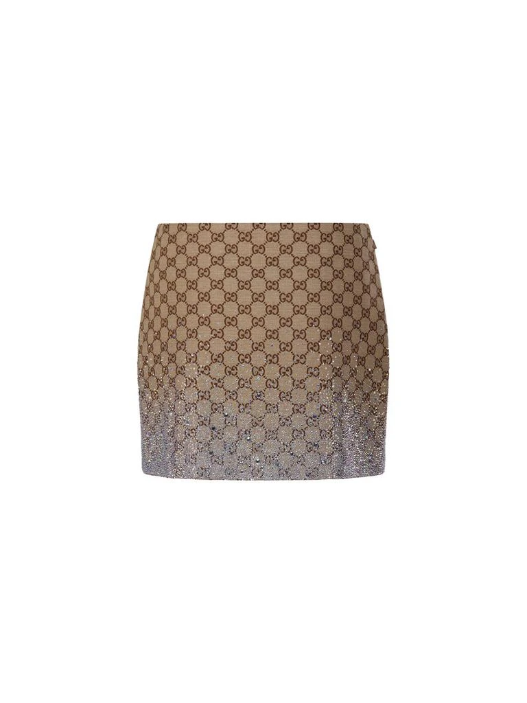 Gucci Gucci Monogrammed Mini Skirt 2