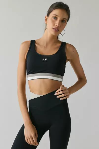 P.E Nation P.E Nation Avant Biscuit Scoop Neck Sports Bra