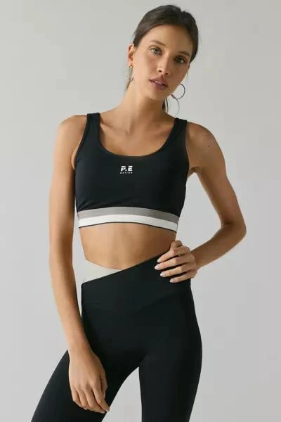 P.E Nation P.E Nation Avant Biscuit Scoop Neck Sports Bra 1