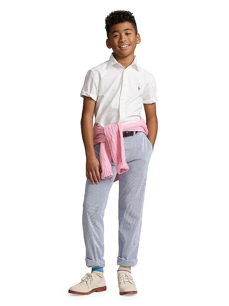 Ralph Lauren Little Boy's & Boy's Short-Sleeve Button-Up Shirt 5