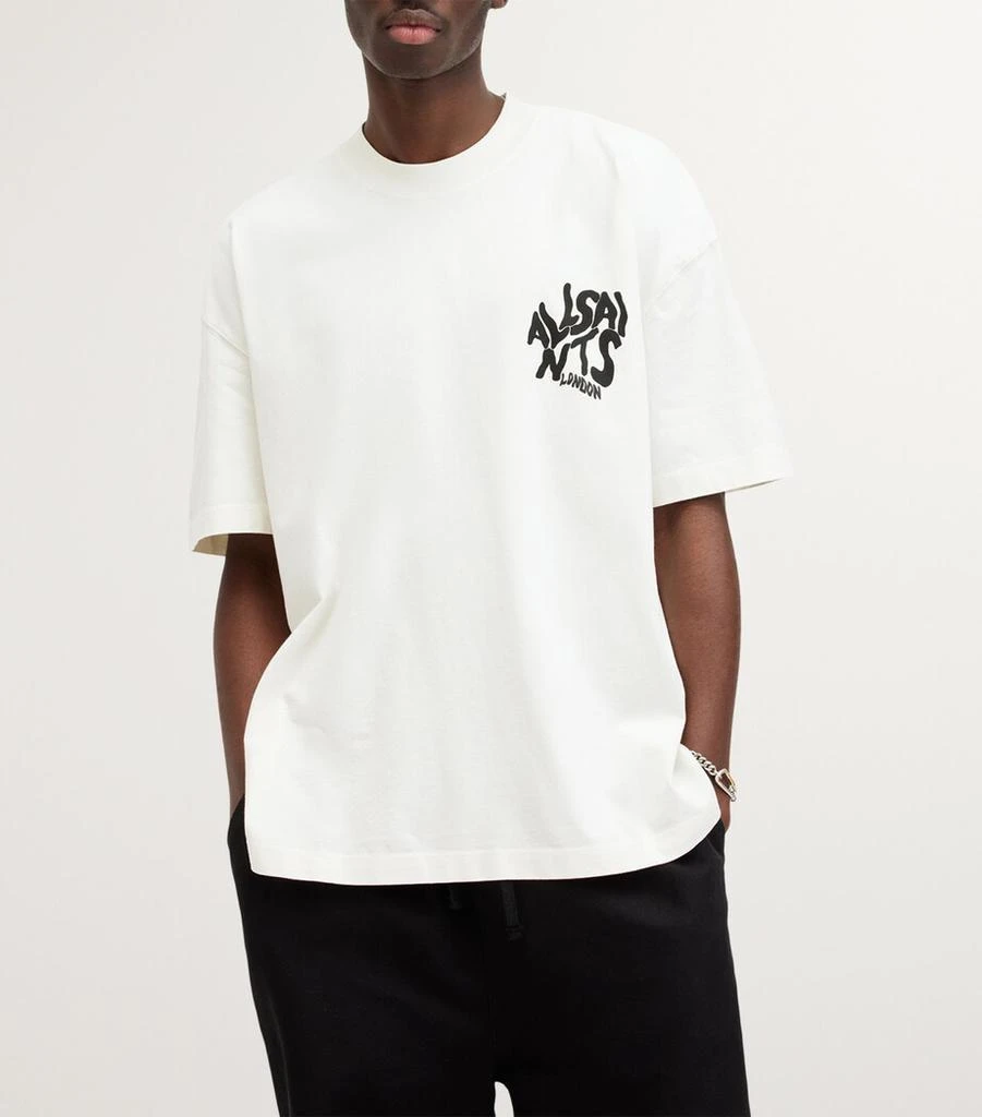 ALL SAINTS Organic Cotton Orlando Logo T-Shirt 3