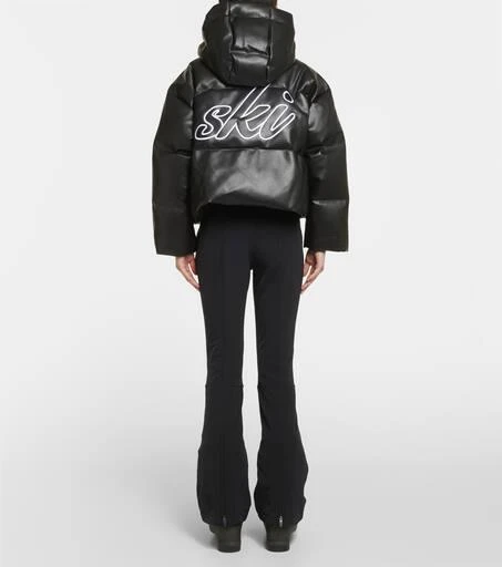 PERFECT MOMENT Taos faux leather down jacket 3