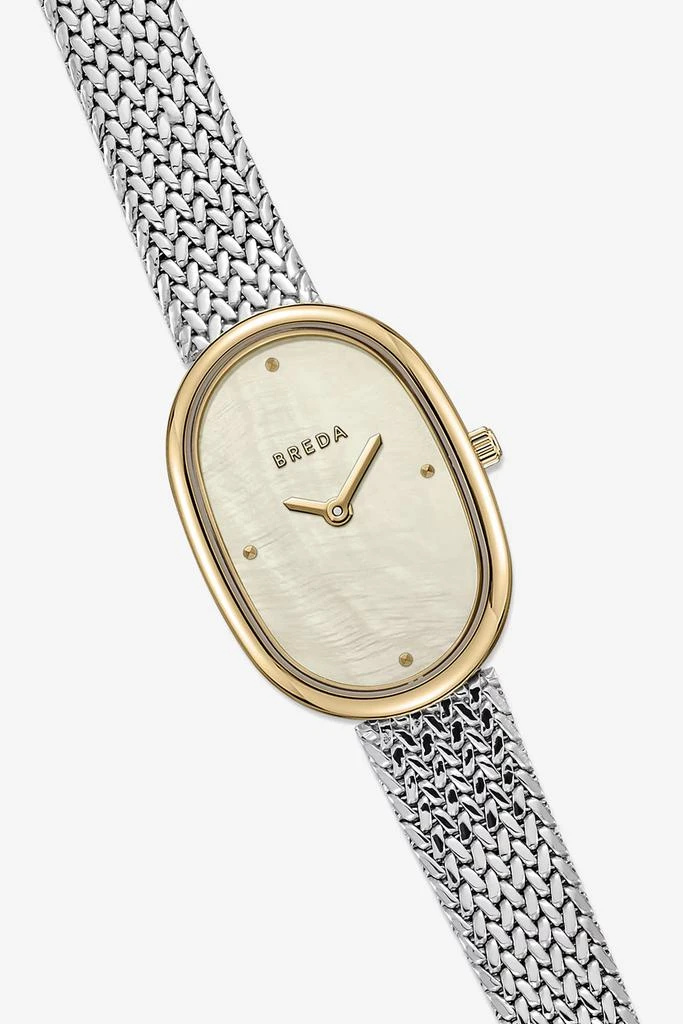 BREDA BREDA Jane Tethered Mesh Bracelet Analog Quartz 23MM Watch 3