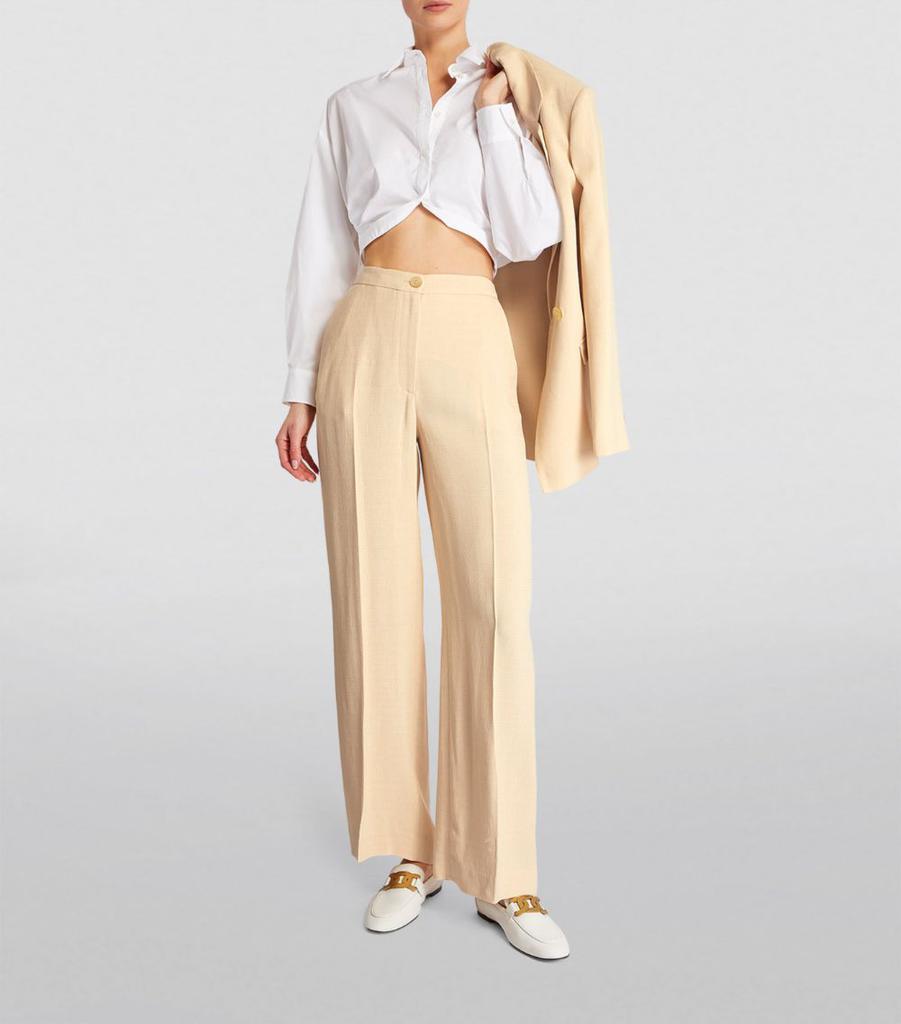 Claudie Pierlot Textured Trousers