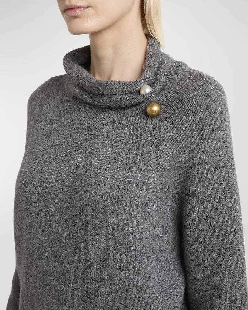 PHILOSOPHY di LORENZO SERAFINI Cashmere Embellished Turtleneck 5