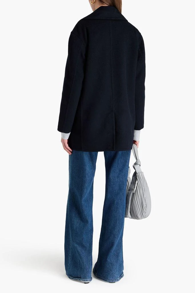 Vince Double-breasted wool-blend felt coat 3