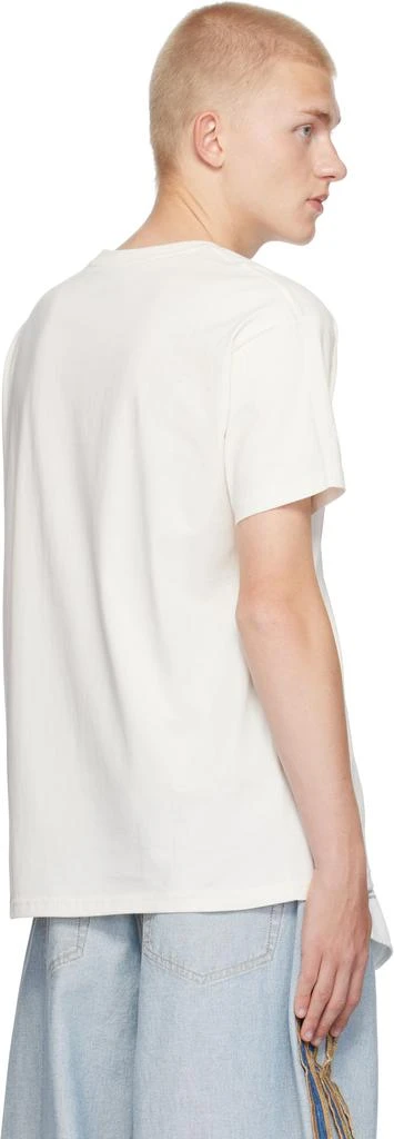 Vivienne Westwood White Sunken Orb Classic T-shirt 3