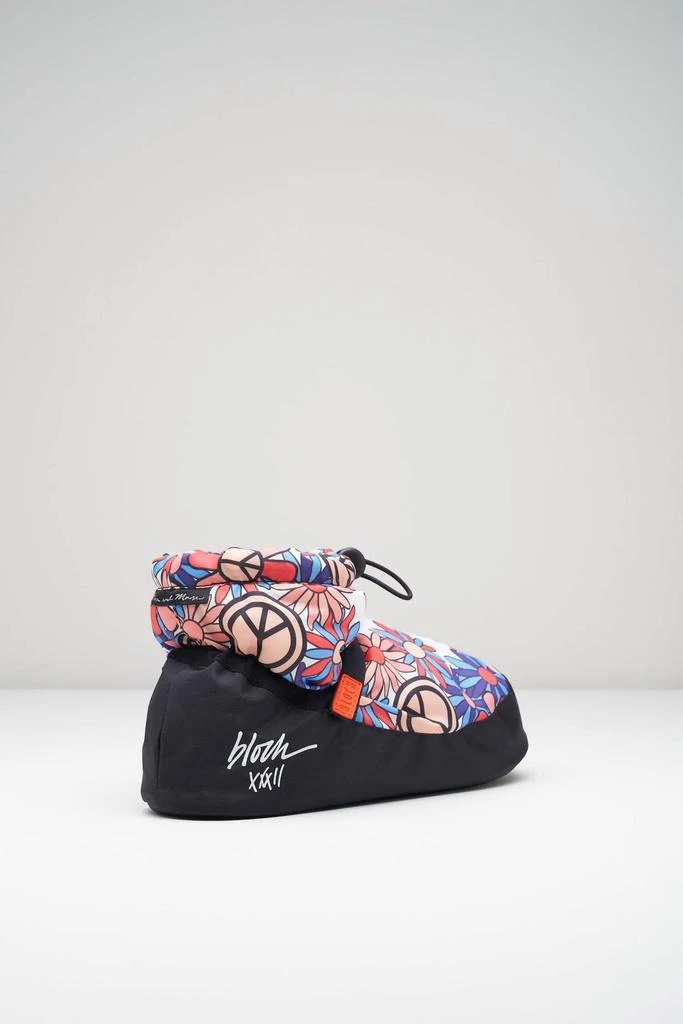 Bloch Women's Warm Up Booties In Hippie Print 5