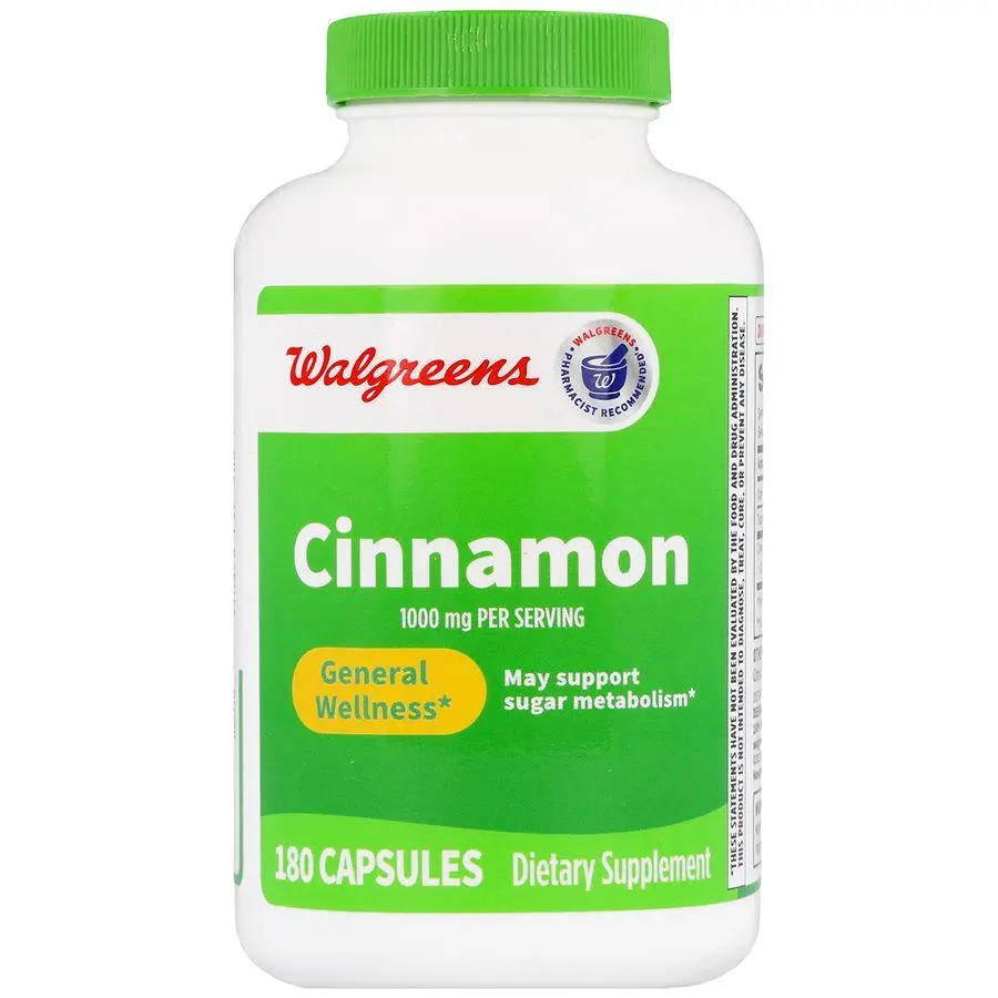 Walgreens Cinnamon 1000 mg Capsules