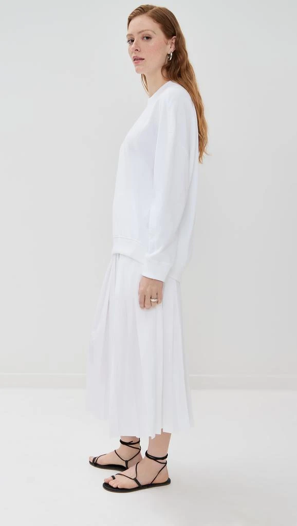 Tibi Lightweight Crew Neck Sweatshirt 3
