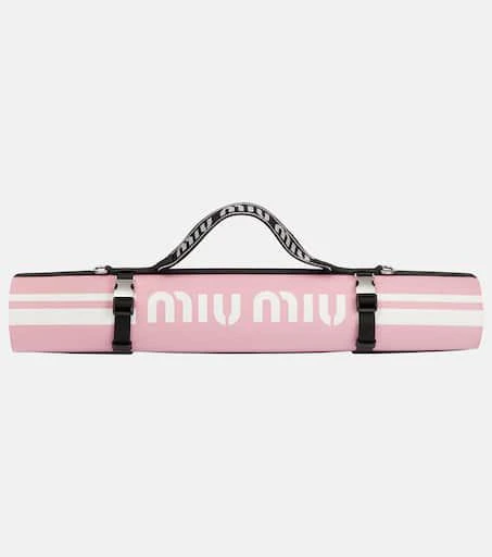 Miu Miu Logo yoga mat 1