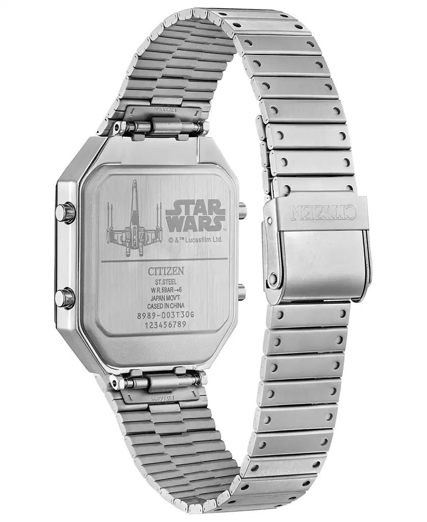 Citizen Men's Star Wars Rebel Pilot Ana-Digi Stainless Steel Bracelet Watch 33mm 3