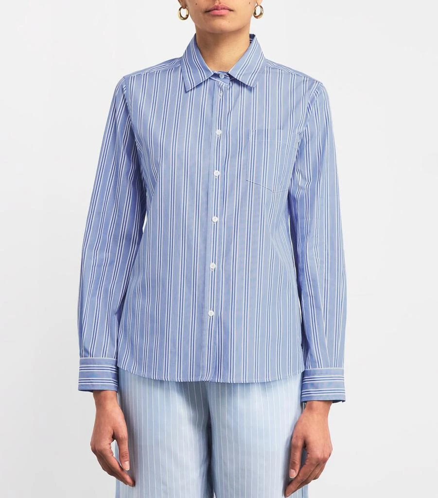 Weekend Max Mara Cotton Poplin Stripe Shirt 3