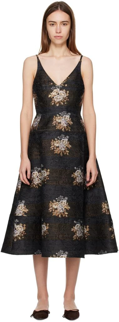 fitted knit midi dress Baltic Born Womens Nalani Knit Tank Dress | Blue