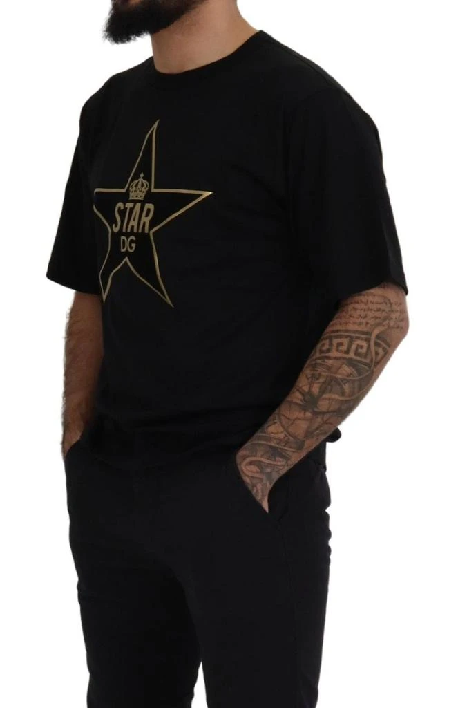 Dolce & Gabbana Star DG Emblem Crewneck Men's Tee 3